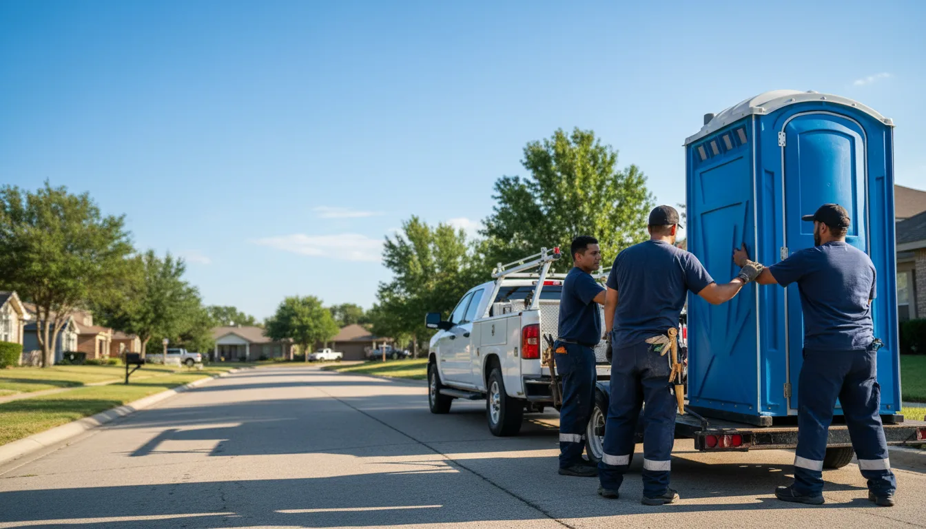 Portable Toilet Rental in Bishop, TX near me